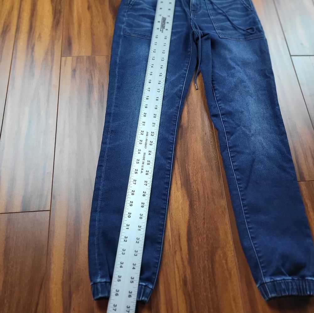 American Eagle Joggers / Jeggings Womens sz 4 Denim Jeans Elastic Waist Pants - Picture 7 of 10
